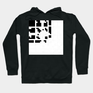 Monochrome Pixels Hoodie